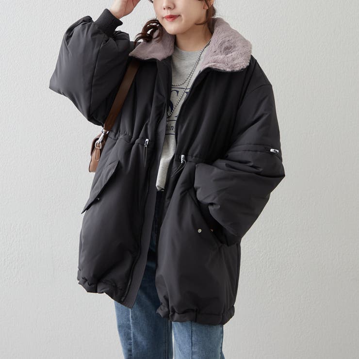 衿ファードロスト中綿ジャケット | NICE CLAUP / OLIVE des OLIVE　OUTLET | 詳細画像36 