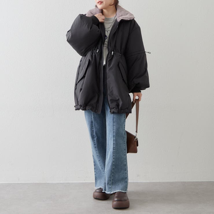 衿ファードロスト中綿ジャケット | NICE CLAUP / OLIVE des OLIVE　OUTLET | 詳細画像38 