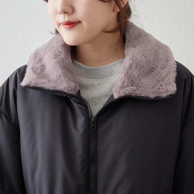 衿ファードロスト中綿ジャケット | NICE CLAUP / OLIVE des OLIVE　OUTLET | 詳細画像51 