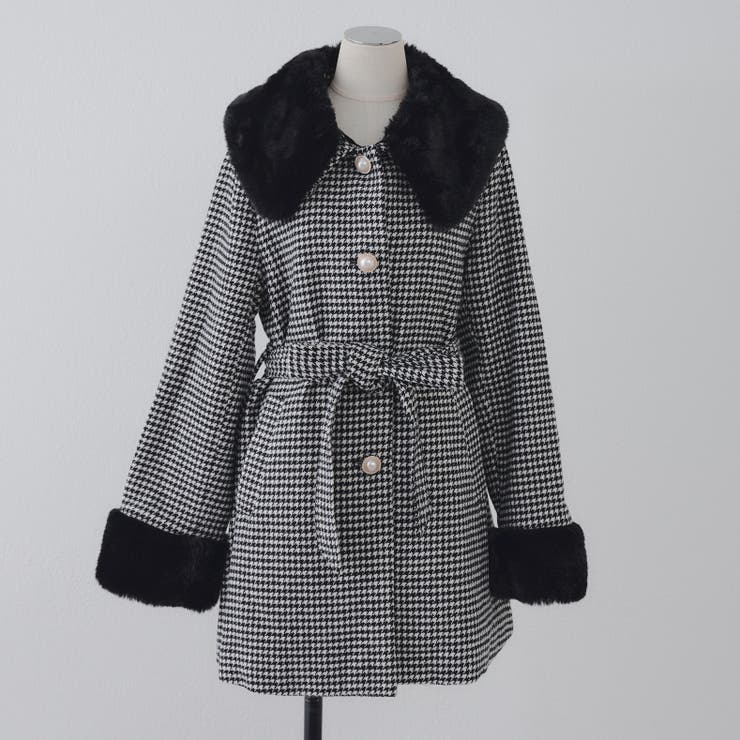 フェイクファー付コート | NICE CLAUP / OLIVE des OLIVE OUTLET | 詳細画像54