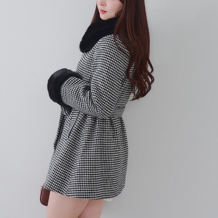 フェイクファー付コート | NICE CLAUP / OLIVE des OLIVE OUTLET | 詳細画像31