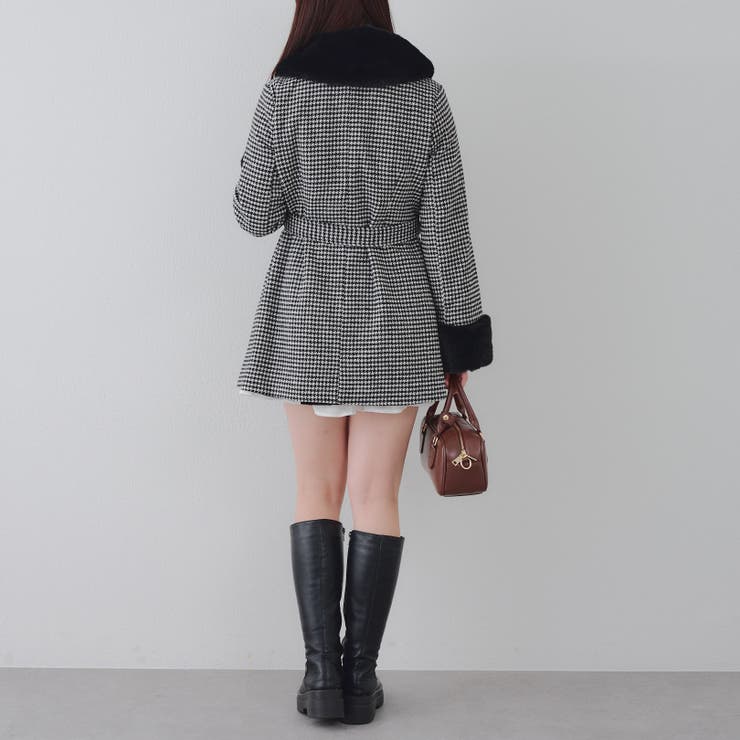 フェイクファー付コート | NICE CLAUP / OLIVE des OLIVE OUTLET | 詳細画像36