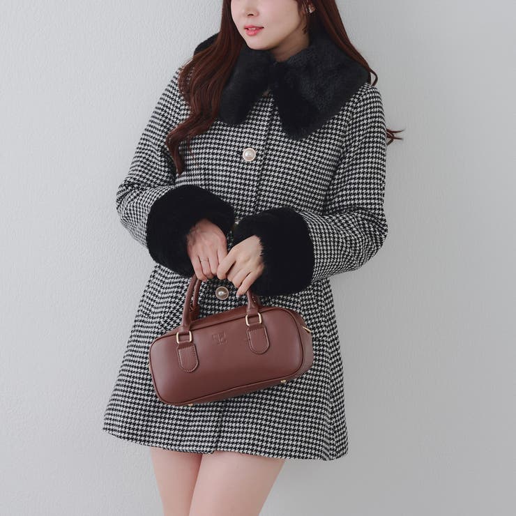 フェイクファー付コート | NICE CLAUP / OLIVE des OLIVE OUTLET | 詳細画像30