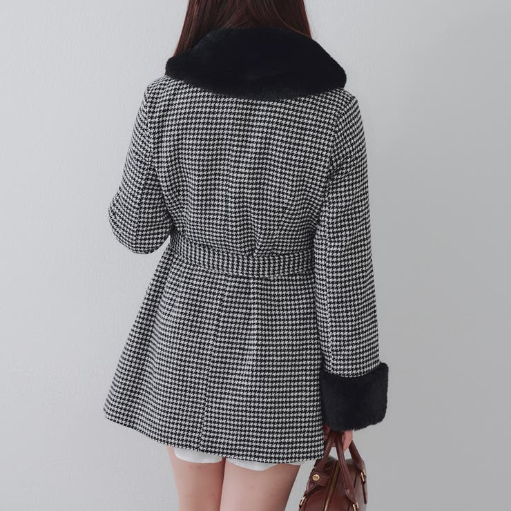 フェイクファー付コート | NICE CLAUP / OLIVE des OLIVE OUTLET | 詳細画像32