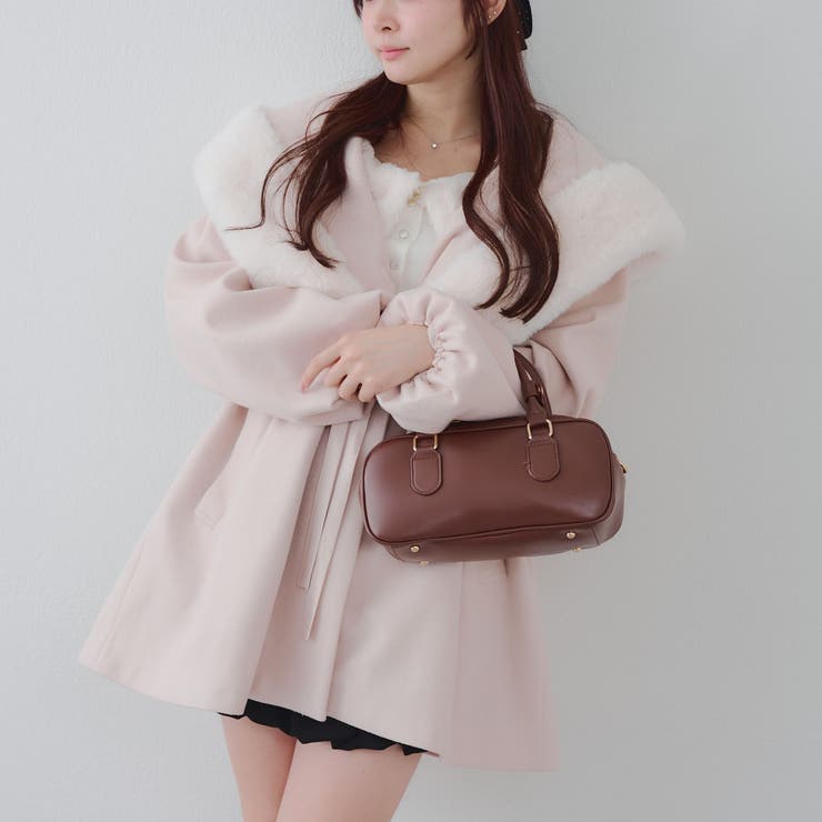 ファー付ビッグフードコート | RMAF　NICE CLAUP / OLIVE des OLIVE | 詳細画像43 