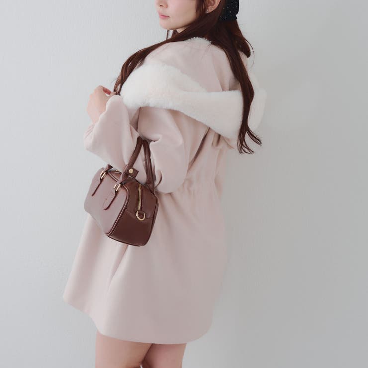 ファー付ビッグフードコート | RMAF　NICE CLAUP / OLIVE des OLIVE | 詳細画像44 