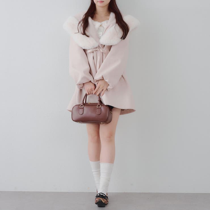 ファー付ビッグフードコート | RMAF　NICE CLAUP / OLIVE des OLIVE | 詳細画像47 