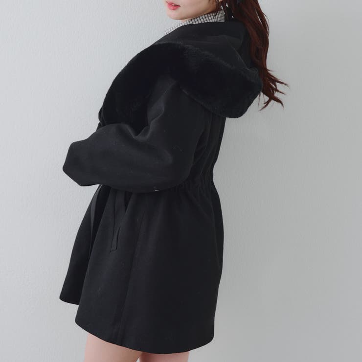 ファー付ビッグフードコート | RMAF　NICE CLAUP / OLIVE des OLIVE | 詳細画像59 