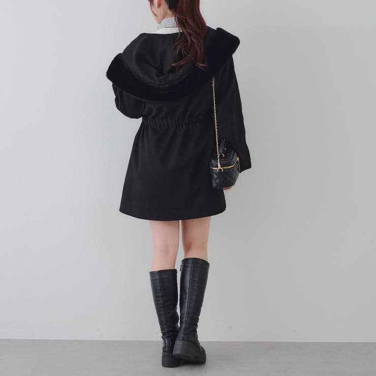 ファー付ビッグフードコート | RMAF　NICE CLAUP / OLIVE des OLIVE | 詳細画像65 