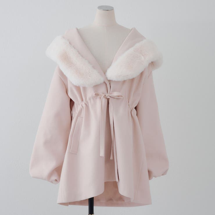 ファー付ビッグフードコート | RMAF　NICE CLAUP / OLIVE des OLIVE | 詳細画像66 