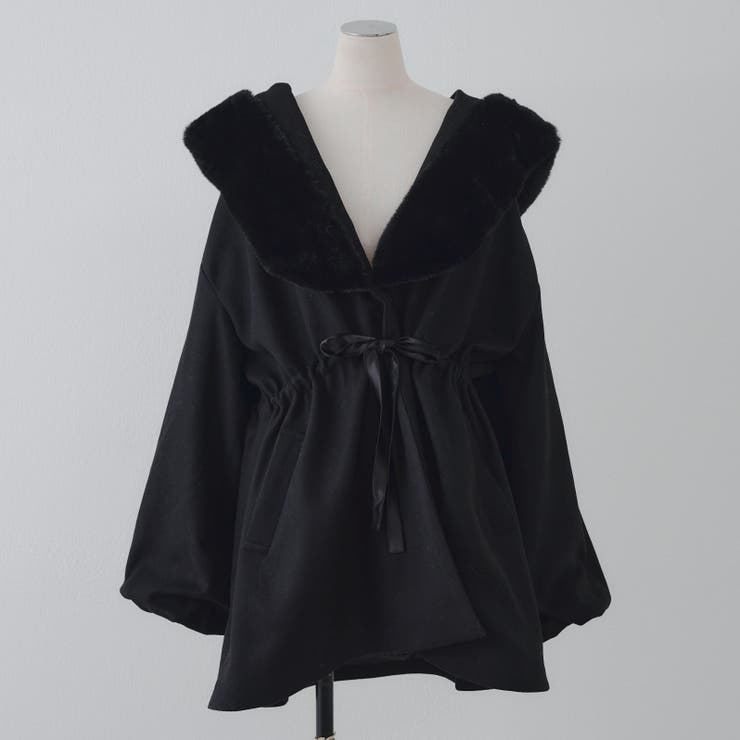 ファー付ビッグフードコート | RMAF　NICE CLAUP / OLIVE des OLIVE | 詳細画像68 