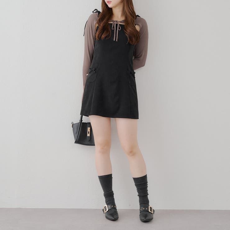 reve.perle_セレクト】ボレロ&ミニワンピース セット[品番