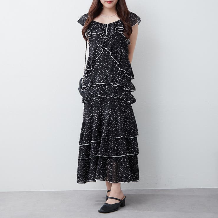 国内発送/ギフトOK☆Since Then☆フリル ショート ワンピース☆ big frill onepiece | Katrin TOKYO