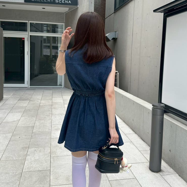 ノースリーブデニムワンピース | NICE CLAUP / OLIVE des OLIVE　OUTLET | 詳細画像25 