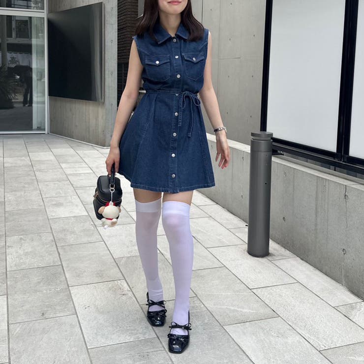 ノースリーブデニムワンピース | NICE CLAUP / OLIVE des OLIVE　OUTLET | 詳細画像26 