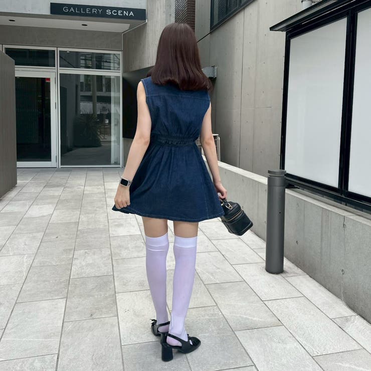 ノースリーブデニムワンピース | NICE CLAUP / OLIVE des OLIVE　OUTLET | 詳細画像27 