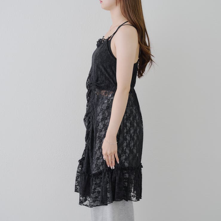 レースドロストキャミワンピース[品番：OLOW0016489]｜RMAF NICE