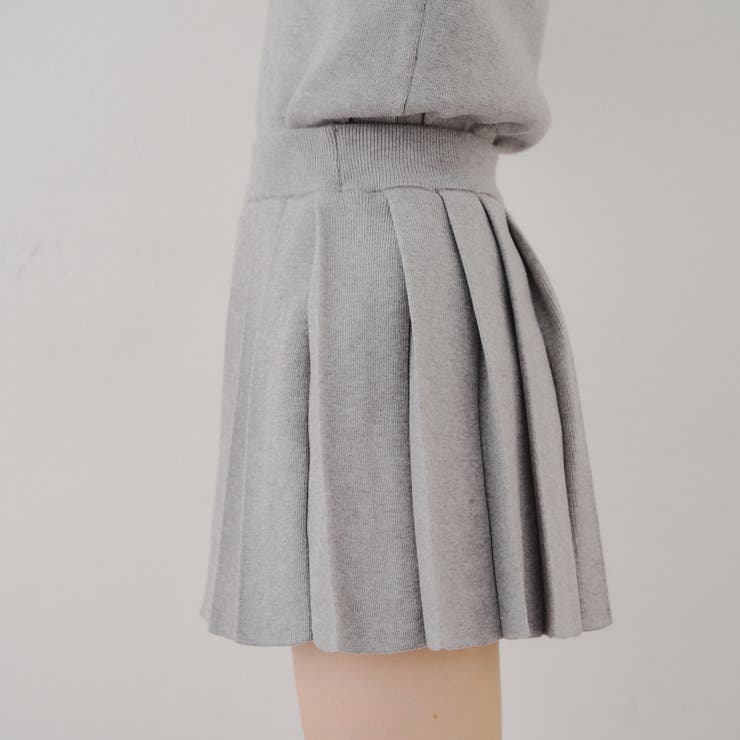Web限定】ドッキングポロ&ミニプリーツスカート[品番：NCLW0016741
