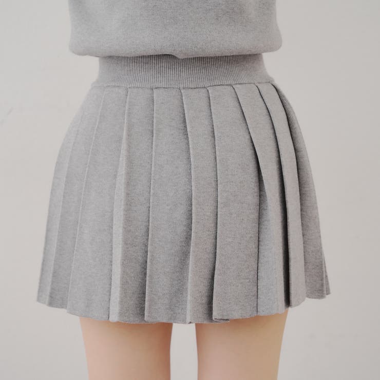 Web限定】ドッキングポロ&ミニプリーツスカート[品番：NCLW0016741
