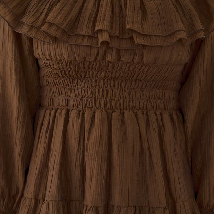 【@_chipi2xセレクト】オフショルにもなる、楊柳ワンピース | RMAF　NICE CLAUP / OLIVE des OLIVE | 詳細画像27 