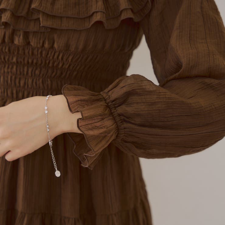 【@_chipi2xセレクト】オフショルにもなる、楊柳ワンピース | RMAF　NICE CLAUP / OLIVE des OLIVE | 詳細画像28 