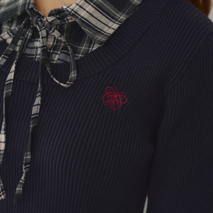 裾プリーツドッキングミニワンピース | NICE CLAUP / OLIVE des OLIVE　OUTLET | 詳細画像41 