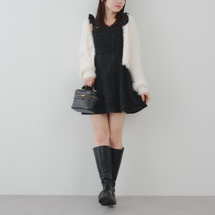 【ツイードコレクション】肩リボンミニジャンスカ | RMAF　NICE CLAUP / OLIVE des OLIVE | 詳細画像42 