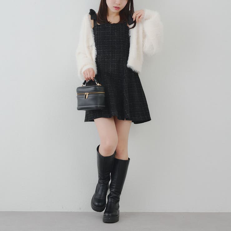 【ツイードコレクション】肩リボンミニジャンスカ | RMAF　NICE CLAUP / OLIVE des OLIVE | 詳細画像43 