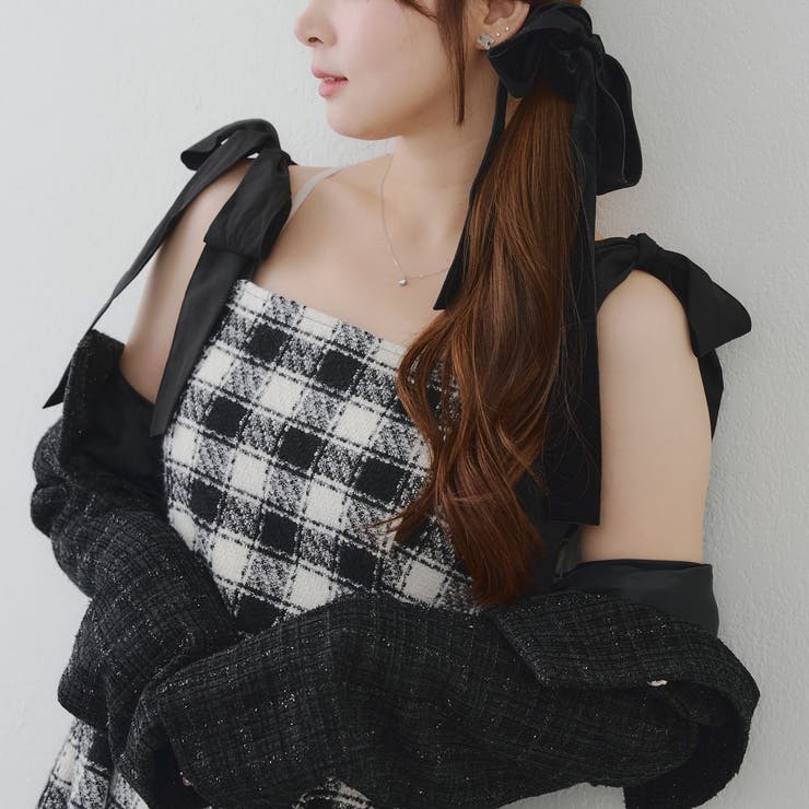 【ツイードコレクション】肩リボンミニジャンスカ | RMAF　NICE CLAUP / OLIVE des OLIVE | 詳細画像46 