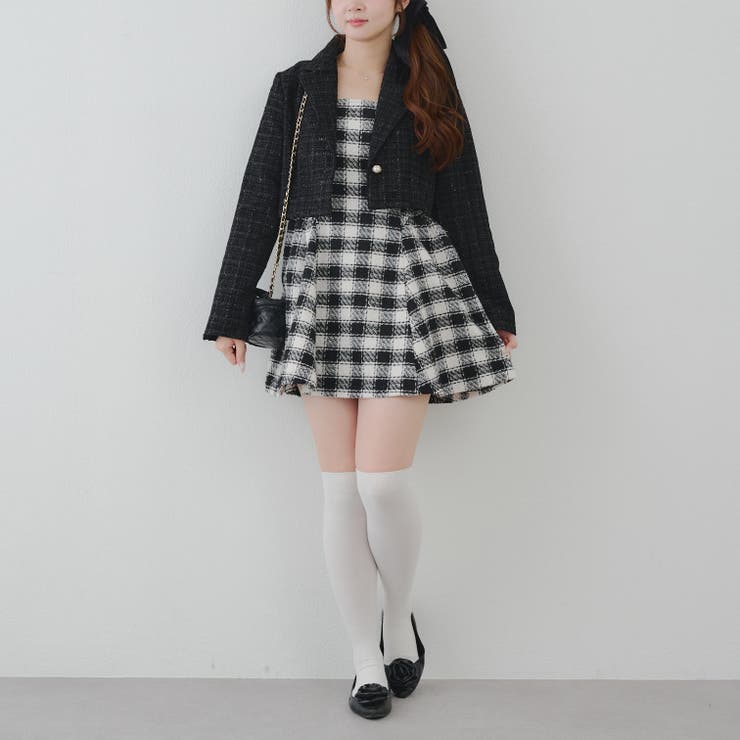 【ツイードコレクション】肩リボンミニジャンスカ | RMAF　NICE CLAUP / OLIVE des OLIVE | 詳細画像51 