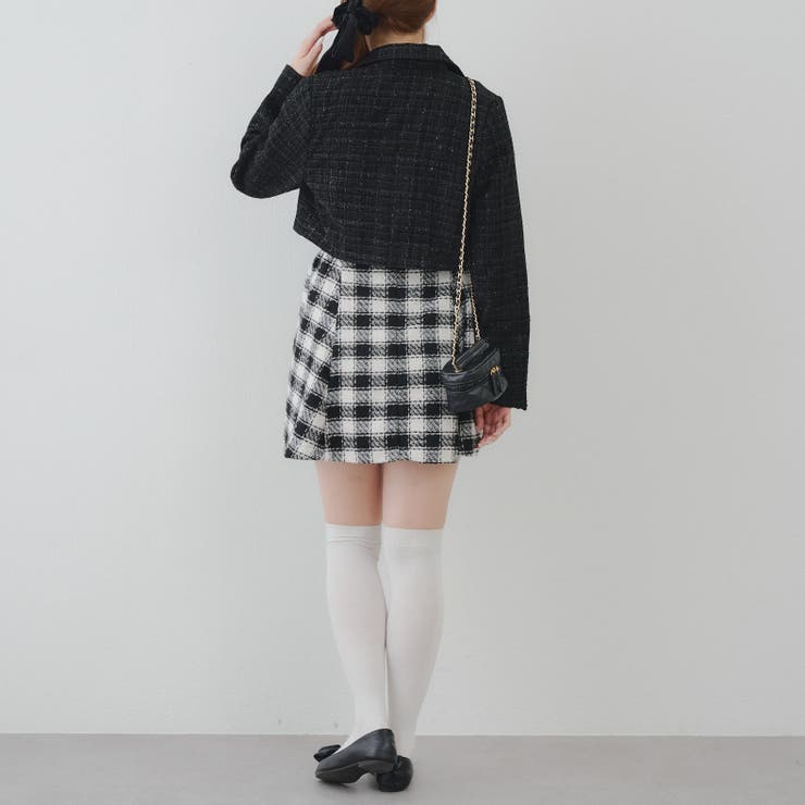 【ツイードコレクション】肩リボンミニジャンスカ | RMAF　NICE CLAUP / OLIVE des OLIVE | 詳細画像54 