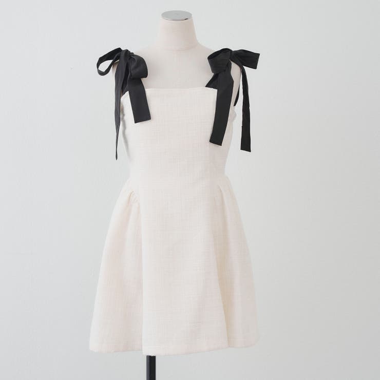 【ツイードコレクション】肩リボンミニジャンスカ | RMAF　NICE CLAUP / OLIVE des OLIVE | 詳細画像55 