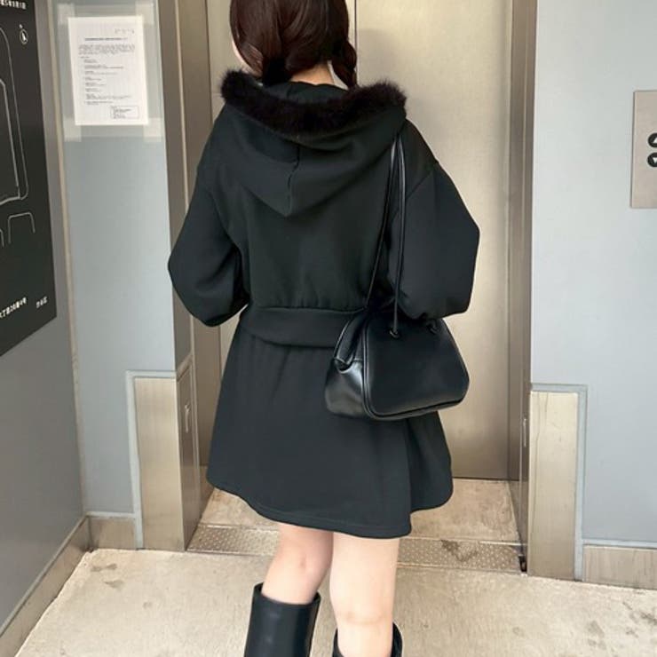 【セットアップ】ファーパーカー×ミニスカート | RMAF　NICE CLAUP / OLIVE des OLIVE | 詳細画像22 
