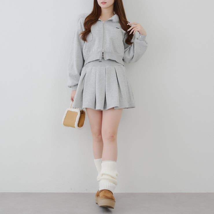 【セットアップ】ファーパーカー×ミニスカート | RMAF　NICE CLAUP / OLIVE des OLIVE | 詳細画像27 