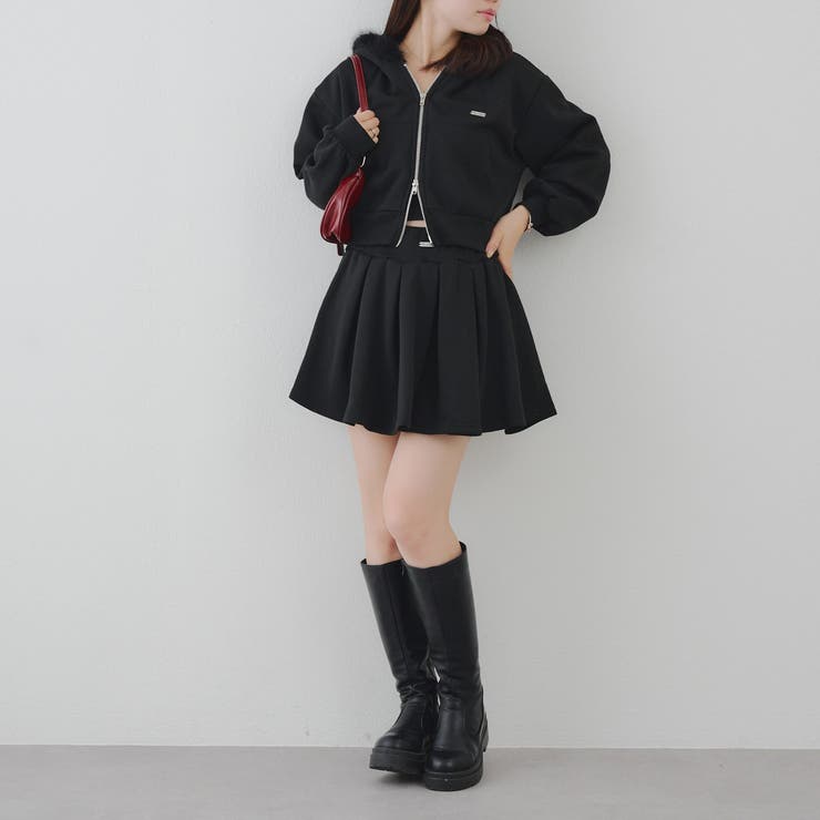 【セットアップ】ファーパーカー×ミニスカート | RMAF　NICE CLAUP / OLIVE des OLIVE | 詳細画像36 