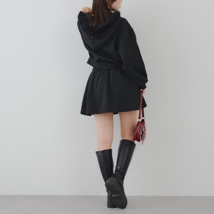 【セットアップ】ファーパーカー×ミニスカート | RMAF　NICE CLAUP / OLIVE des OLIVE | 詳細画像38 