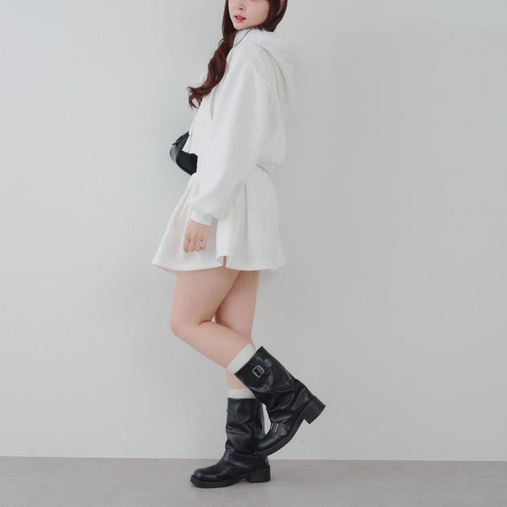 【セットアップ】ファーパーカー×ミニスカート | RMAF　NICE CLAUP / OLIVE des OLIVE | 詳細画像44 