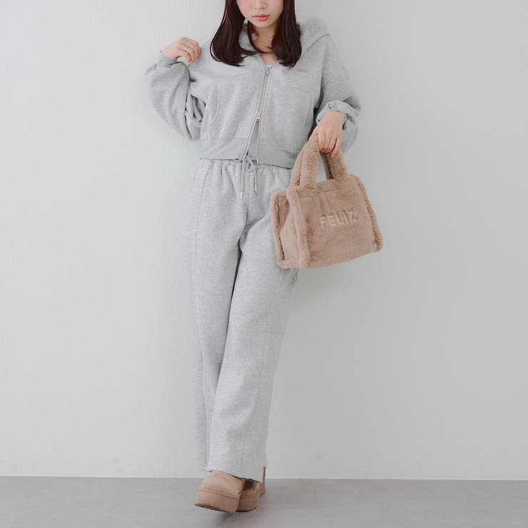 【セットアップ】ファーパーカー×ミニスカート | RMAF　NICE CLAUP / OLIVE des OLIVE | 詳細画像54 