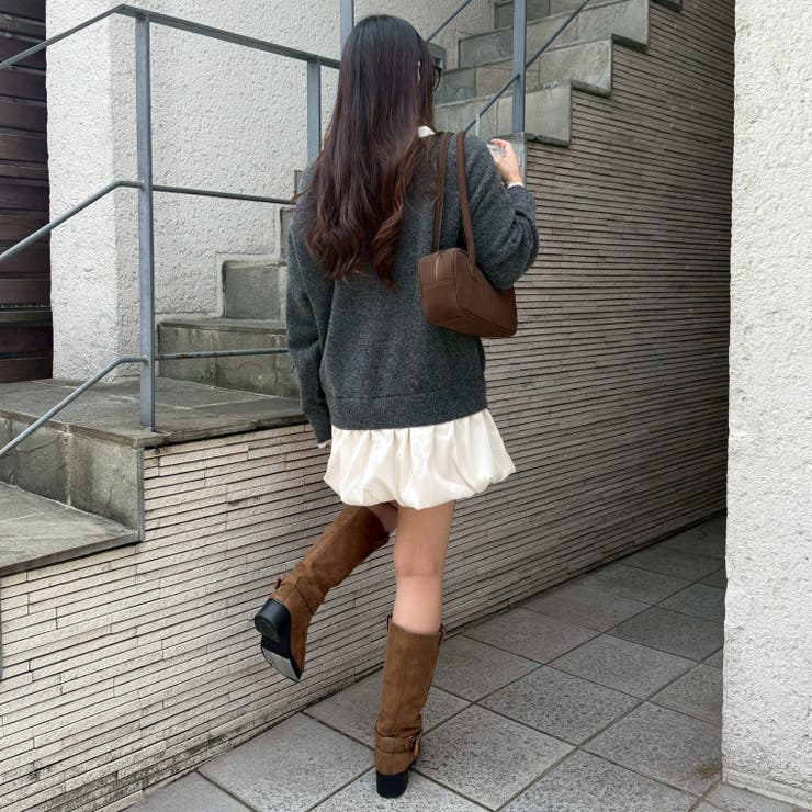 【リボンコレクション】裾バルーンミニワンピース | RMAF　NICE CLAUP / OLIVE des OLIVE | 詳細画像26 