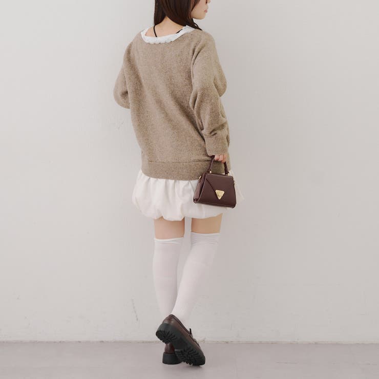 【リボンコレクション】裾バルーンミニワンピース | RMAF　NICE CLAUP / OLIVE des OLIVE | 詳細画像38 