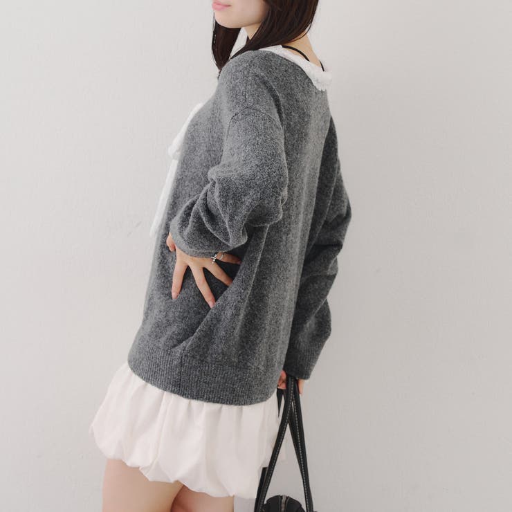 【リボンコレクション】裾バルーンミニワンピース | RMAF　NICE CLAUP / OLIVE des OLIVE | 詳細画像59 