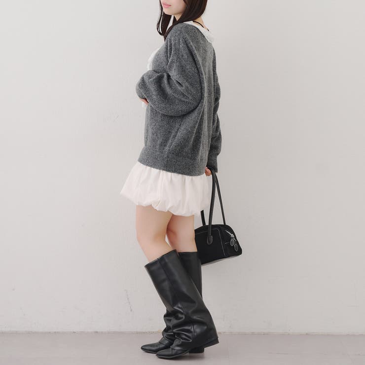 【リボンコレクション】裾バルーンミニワンピース | RMAF　NICE CLAUP / OLIVE des OLIVE | 詳細画像63 