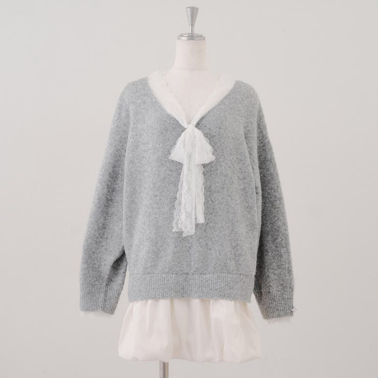 【リボンコレクション】裾バルーンミニワンピース | RMAF　NICE CLAUP / OLIVE des OLIVE | 詳細画像65 