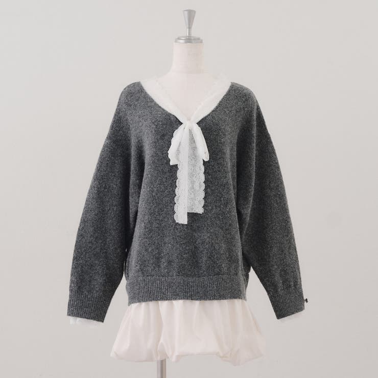 【リボンコレクション】裾バルーンミニワンピース | RMAF　NICE CLAUP / OLIVE des OLIVE | 詳細画像67 