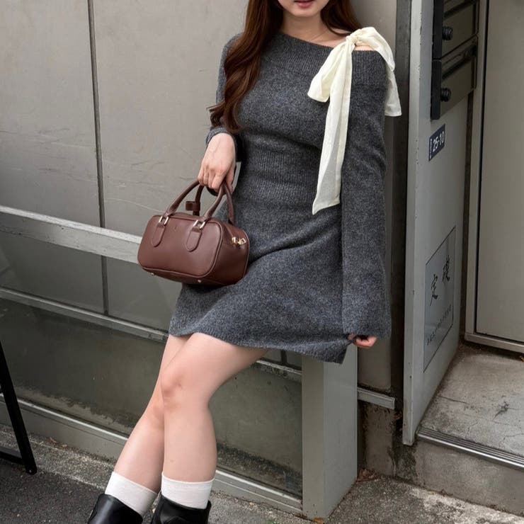 【リボンコレクション】マルチウェイニットワンピース | RMAF　NICE CLAUP / OLIVE des OLIVE | 詳細画像26 