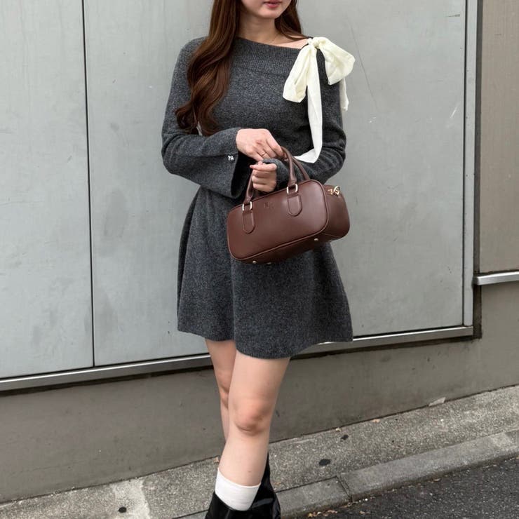 【リボンコレクション】マルチウェイニットワンピース | RMAF　NICE CLAUP / OLIVE des OLIVE | 詳細画像27 