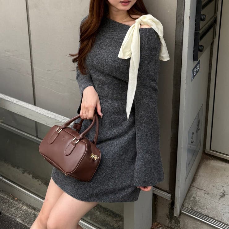 【リボンコレクション】マルチウェイニットワンピース | RMAF　NICE CLAUP / OLIVE des OLIVE | 詳細画像29 