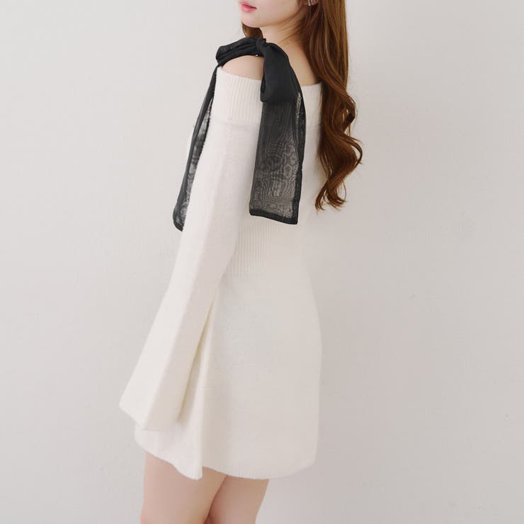 【リボンコレクション】マルチウェイニットワンピース | RMAF　NICE CLAUP / OLIVE des OLIVE | 詳細画像34 