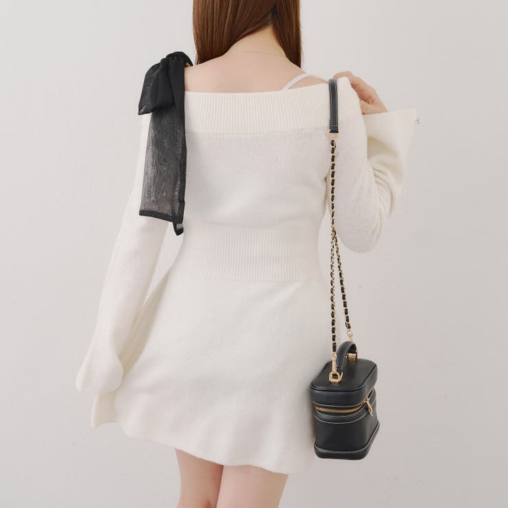 【リボンコレクション】マルチウェイニットワンピース | RMAF　NICE CLAUP / OLIVE des OLIVE | 詳細画像35 