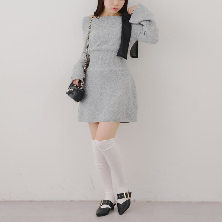 【リボンコレクション】マルチウェイニットワンピース | RMAF　NICE CLAUP / OLIVE des OLIVE | 詳細画像45 